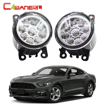 

Cawanerl 1 Pair Car Fog Light LED Bulb DRL Daytime Running Light 12V For Ford Mustang Explorer Ranger Freestyle Taurus X Transit