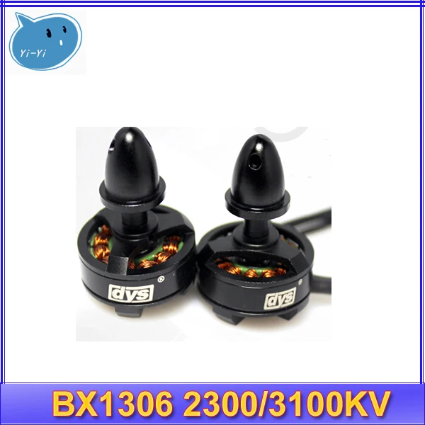 

2pcs/lot DYS BX1306 mini 2300kv-3100KV multiaxial multi-rotor axis brushless motor Orthodontic and anti teeth(1 pair)