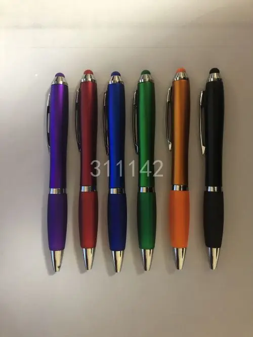 US $335.00 high quality logo pen with touch screen stylus custom pens with logo promotion pen with ipad touch free shipping