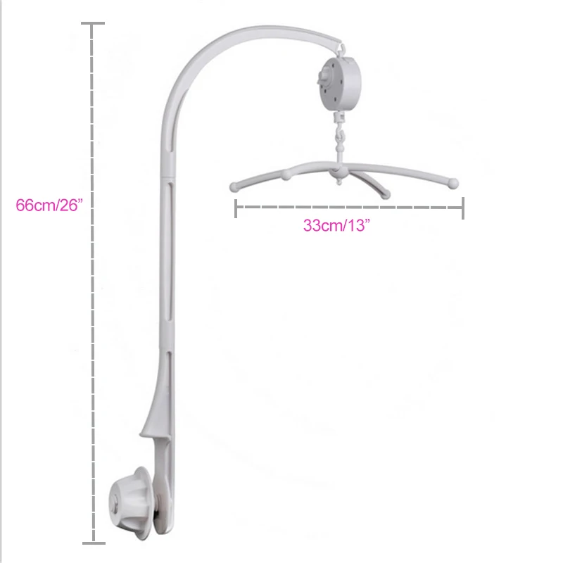 Работающая от батареек детская погремушка детская игрушка 0-12 месяцев роторная детская Мобильная кроватка кровать колокольчик Игрушка музыкальная коробка игрушка держатель кронштейн для ребенка