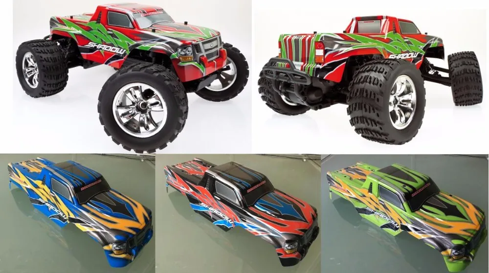 Body FOR hRAXXAS 1/10 SUMMIT 56076-1 4 Brushless Monster Truck FS Racing HSP REDCAT TAMIYA CC01 HOBAO Land Cruiser Pajero SCX10 | Игрушки и
