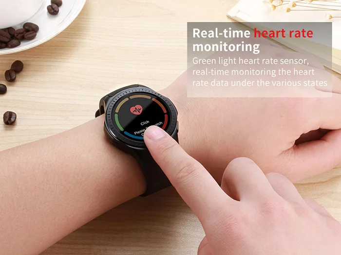 Microwear L1 Smartwatch телефон 1,3 дюйм, Bluetooth, GPS измерение пульса Шагомер сна монитор Спорт Смарт часы с встроенным телефоном G05