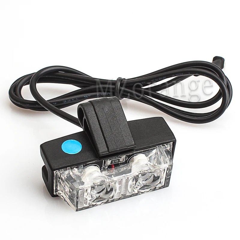  MZORANGE 16x2 LED Strobe Lights 32 LED Remote Control Wireless Car Grille Flash Lights Auto Warning - 32908549426