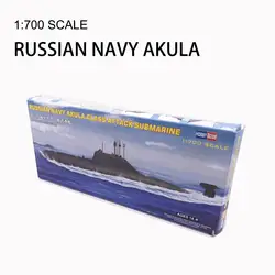 1: 700 Российский военно-морской флот Акула класс атака подводная лодка Военная сборка корабль модель 87005