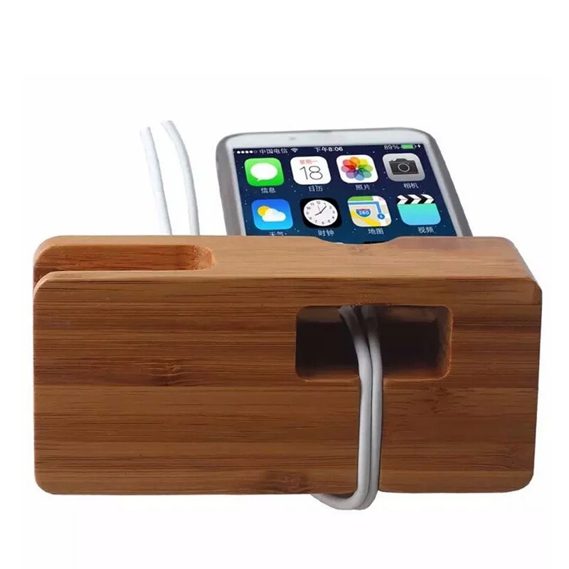 YASOKO, портативный универсальный деревянный держатель для телефона, подставка для iPhone, офисный стол, домашний стол, держатель для мобильного телефона