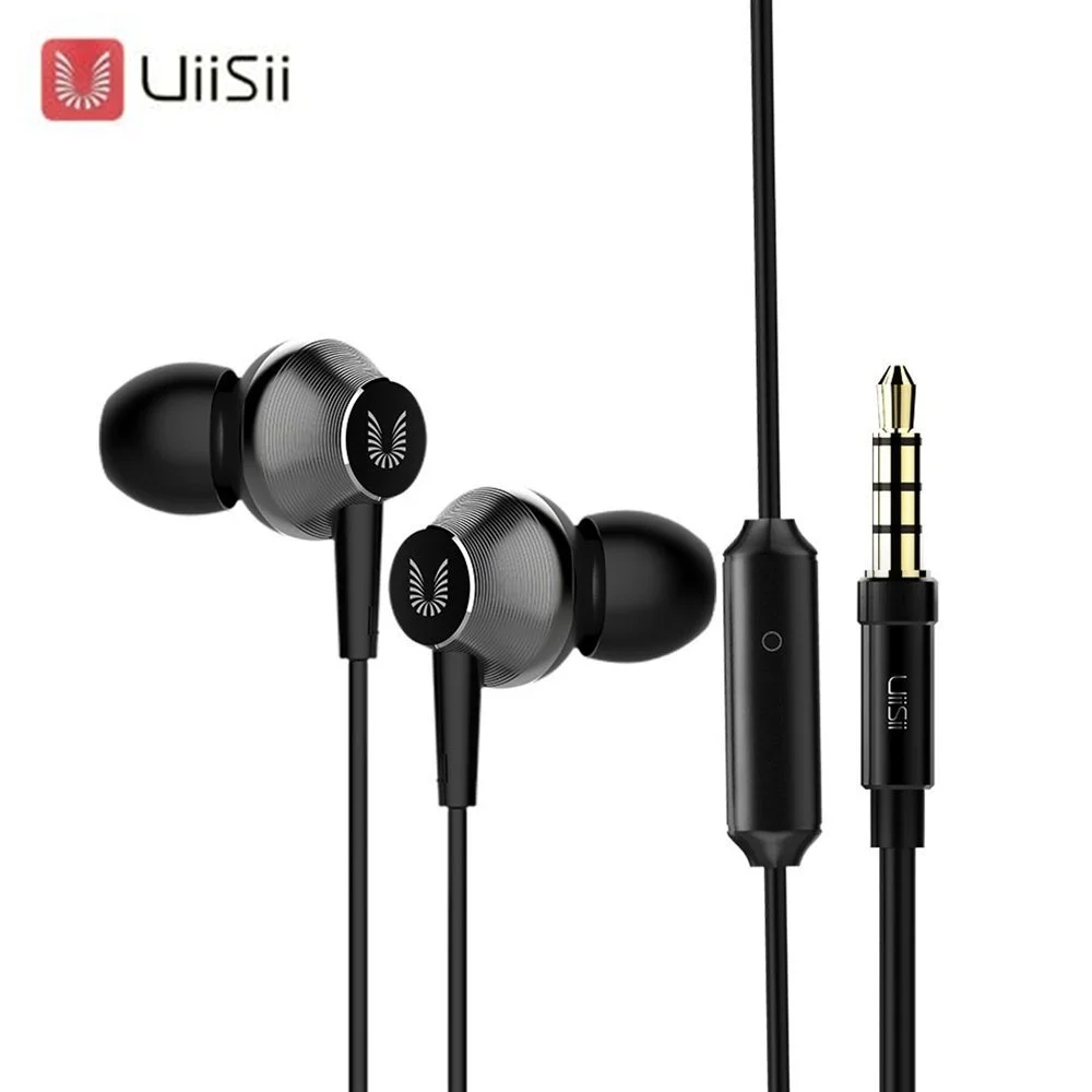 Uiisii HM8 Wired Headset Earphones Headphones With Microphone Mic & Remote Control for iPhone 