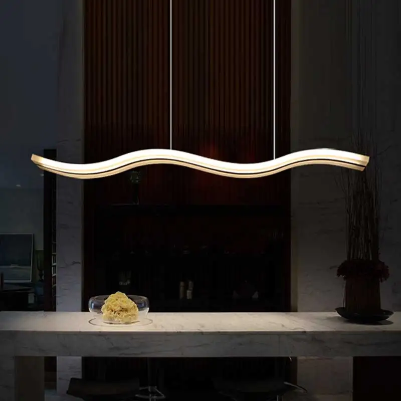 Современный подвесной светильник акриловая лампа с дистанционным управлением и