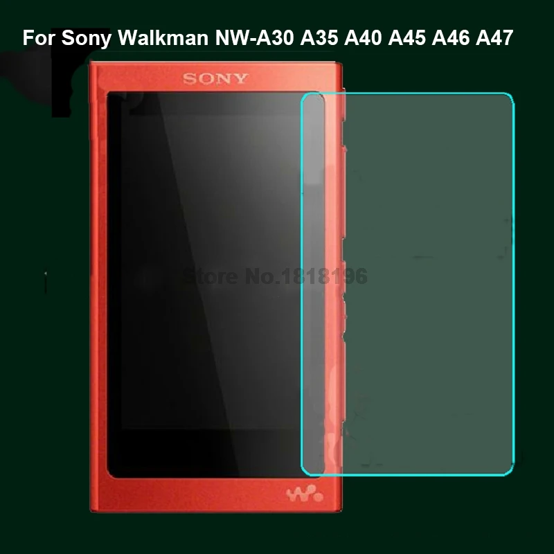 

9H Protective Tempered GLass For Sony Walkman NW-A45 Scratch-Proof Screen Protector Film For Sony NW-A40 A35 A30 A46 A47 Cover