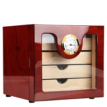 Cigar Humidor Luxury COHIBA cigar cabinets humidors Humidifier for cigar box Small humidor humidifier Best cigar