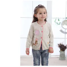 Новинка года; Повседневный свитер с рисунком для маленьких девочек; свитер с длинными рукавами для маленьких девочек; 2 цвета; подходит для детей