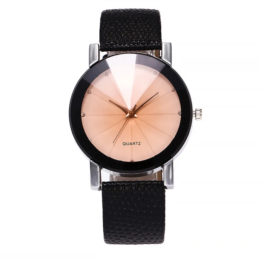 

Fashion Elegant Women Luxurious Bracelet Women's Casual Quartz Leather Band Watch Analog Wrist Watch