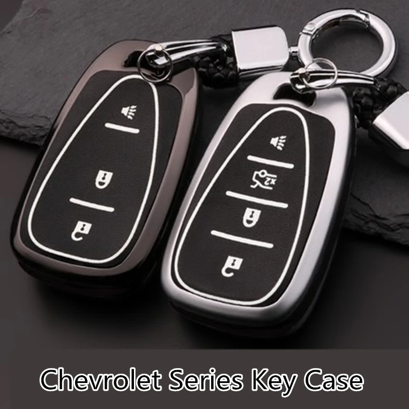 Чехол для автомобильного ключа чехол Chevrolet Malibu Equinox CRUZE Camaro Spark Sonic Volt Bolt Trax Impala
