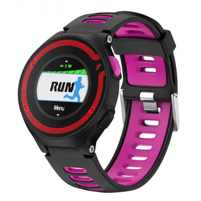 Силиконовый регулируемый ремешок для часов Quick Release наручный ремешок для Garmin Forerunner 735XT 620 630 GY88