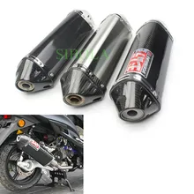 51 мм Универсальный 440 мм мотоцикл Yoshimura глушитель выхлопной трубы для мотоцикла выхлопной трубы для Kawasaki Yamaha Honda KTM