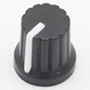Newest !! Hot Sale 10 Pcs 6mm Shaft Hole Dia Plastic Threaded Knurled Potentiometer Knobs Caps ► Photo 2/3