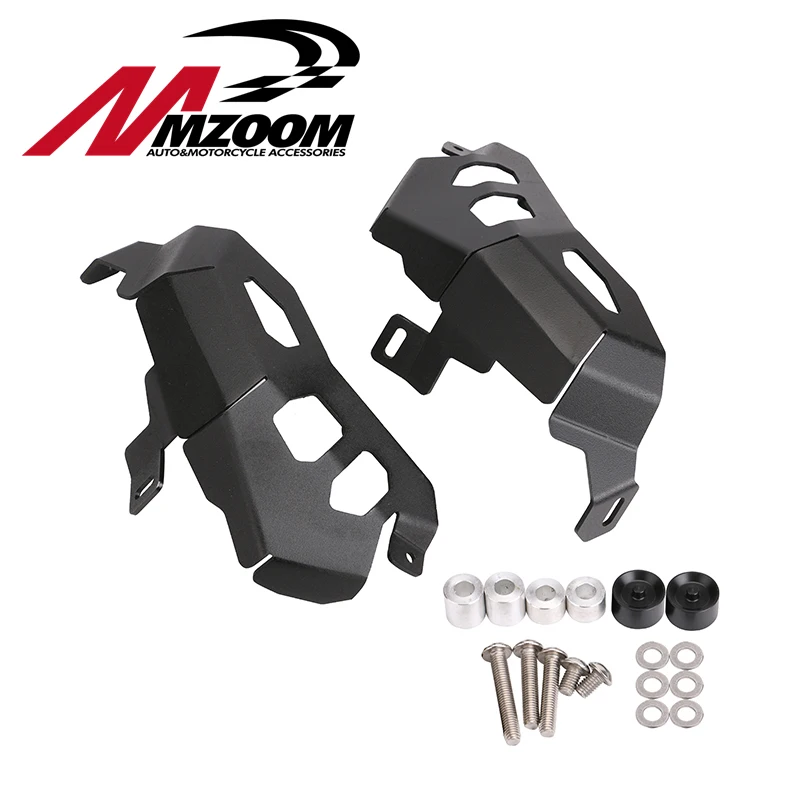 

Motorcycle Accessories Black Silver Cylinder Head Guards Protector Cover For BMW R1200GS R 1200 GS Adventure 2013 2014-2016