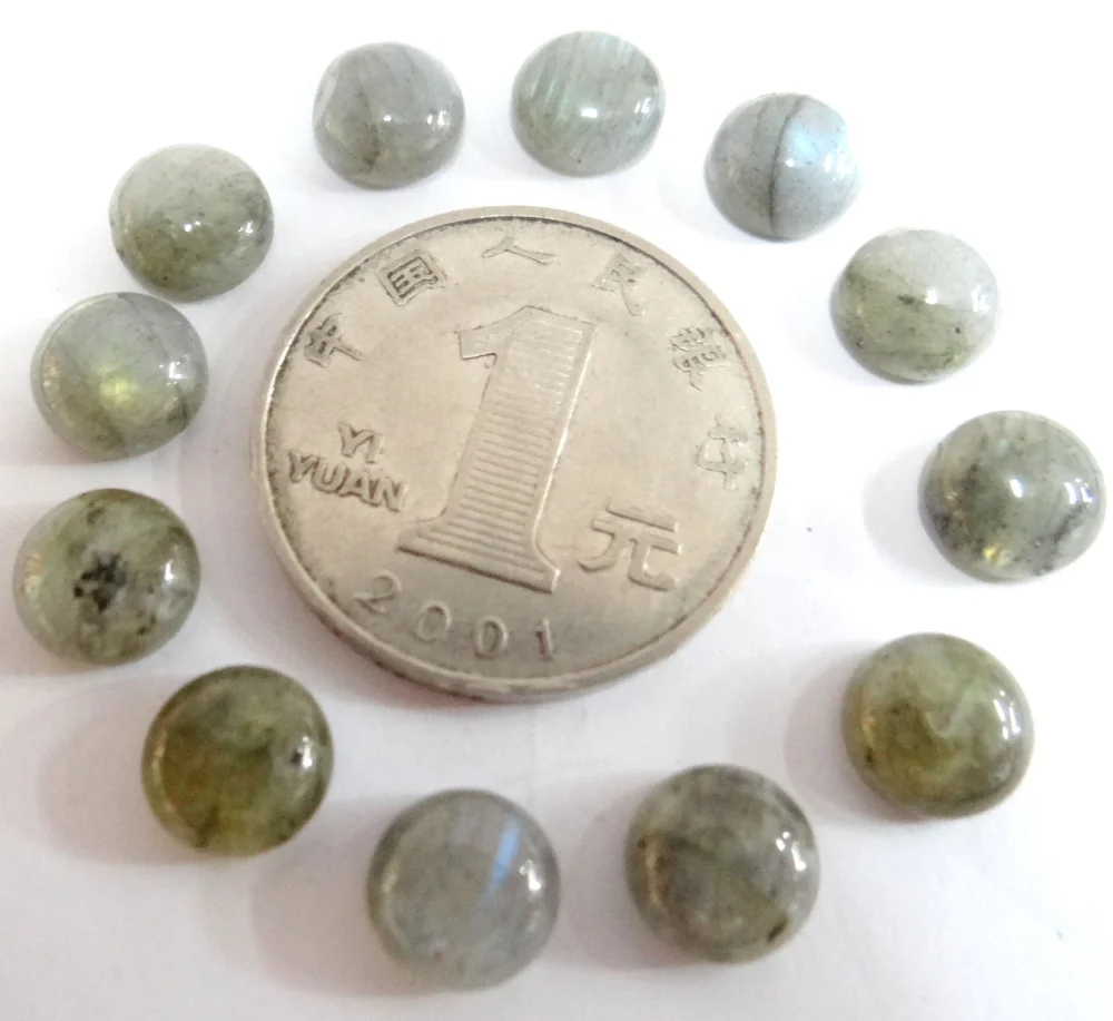 Wholesale 14mm Best Selling Natural Stone Cabochons Moonstone Round Cab