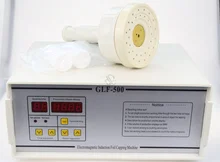 Free shipping GLF-500 electromagnetic induction aluminum foil sealing machine/ induction sealer machine