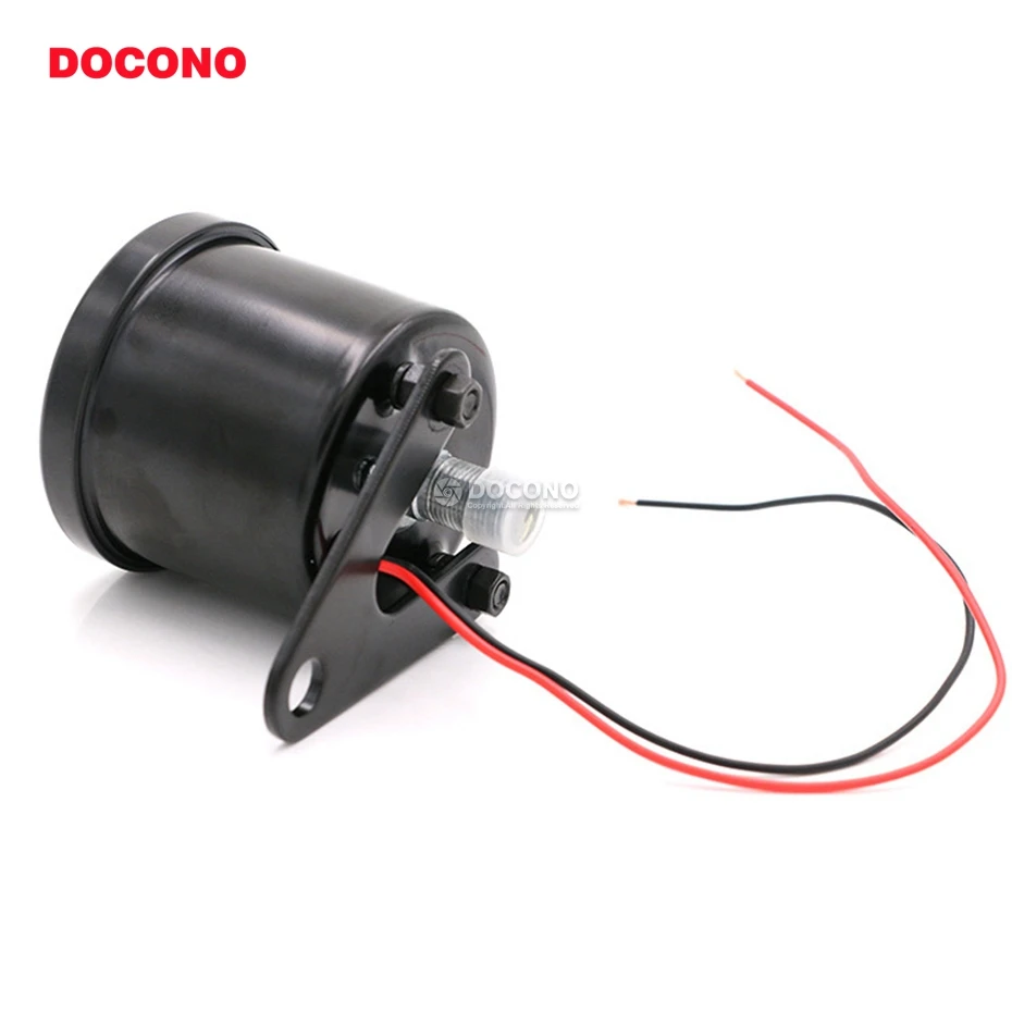 DOCONO универсальный мотоцикл 12V светодиодный цифровой Подсветка 12 тыс. об/мин