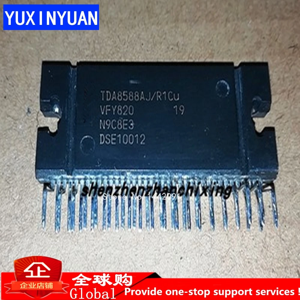 

1pcs/lot TDA8588AJ/R1CU TDA8588 TDA8588AJ TDA8588AJ/N2/R1 IC AMP AUDIO PWR 87W QUAD 37SIL