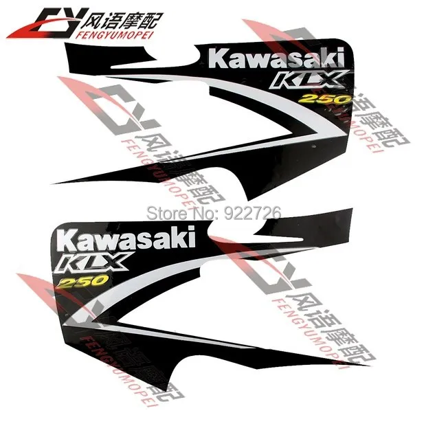 Free shipping For Kawasaki KLX250 off road Motorcycle Decals Body