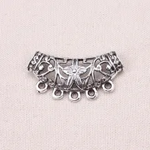 10 шт./лот 18*39 мм цинковая Подвеска из ювелирного сплава соединитель ювелирных изделий Подвески с петлей для DIY изготовления ювелирных изделий