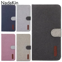 Льняной тканевый флип-чехол для телефона samsung Galaxy J2 Prime J3 J5 J7 Ретро Стильный карман для карт чехол Защита от пыли