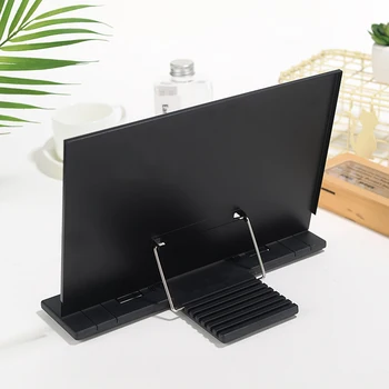 

Adjustable Angle Metal Bookends Rack Reading Book Magazine Desktop Stand Kids Adult Eyes Protection Home Office Supplies