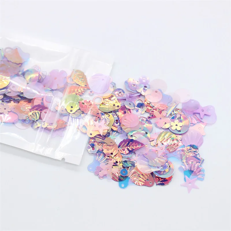 

KSCRAFT 20g Multi Shapes Sequins PVC Flat for DIY Scrapbooking/Card Making Decoration Crafts
