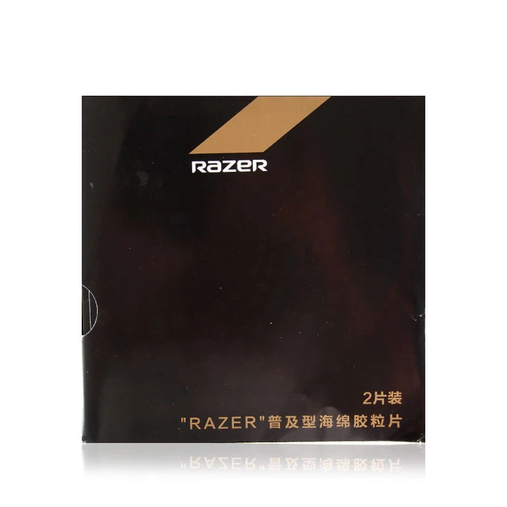 

2 Pcs/Lot RAZER General Training Table Tennis Rubber With Sponge Pips-In Ping Pong Rubber Tenis De Mesa