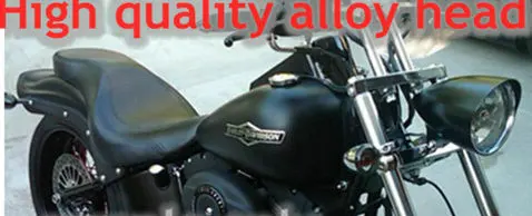Матового черного цвета, в виде пули, Tri бар " фар головного света для Honda Rebel CMX 250 CA125 250 450 золотыми крыльями, GL1500 1800 Shadow Ace VLX DLX