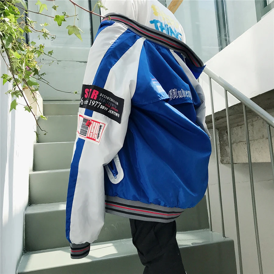 Baseball Casual Zipper Jacket Men Streetwear Autumn Street Style Sweatshirt Fashion Spring Coats Veste Homme Men Fashions 50JK29 Baseball Casual Zipper Jacket Men Streetwear Autumn Street Style Sweatshirt Fashion Spring Coats Veste Homme Men Fashions 50JK29