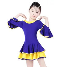 Молочный шелк для девочек, костюмы для сальсы, бальные платья для румбы, Детские профессиональные соревнования, платье для латинских танцев, Одежда для танцев для сальсы