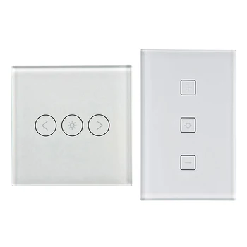 

WiFi LED Dimming Switch Work With Alexa Google Home Intelligent Voice Control AC110-240V EU US Wifi Smart Dimmer Switch