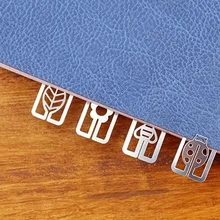 20 шт./кор. художественная симпатичная кавайная металлическая закладка Мультфильм мини Закладка офис S
