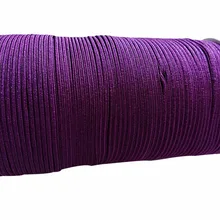 130 м/рулон фиолетовый лучший плоский нейлоновый шнур+ 4 мм ювелирные аксессуары резьба Макраме Веревка браслет ожерелье Бисероплетение шнуры веревки