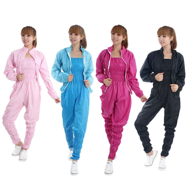 Women Aerobics Clothing Weight Loss Suit Slimming Pants Sauna Fitness Sauna Suit Women Sauna