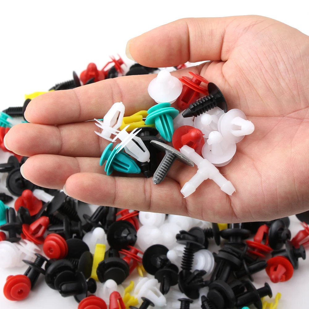 200 шт. смешанные зажимы для Volkswagen VW Polo Golf 4 5 6 7 Beetle MK1 MK2 MK3 MK4 MK5 MK6 Bora CC Passat B6 B5 Jetta