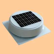 10 Вт Солнечный Чердачный вентилятор вентиляционный на крыше вытяжной вентилятор 530CFM для теплицы гаража мобильный туалет сад жилой дом