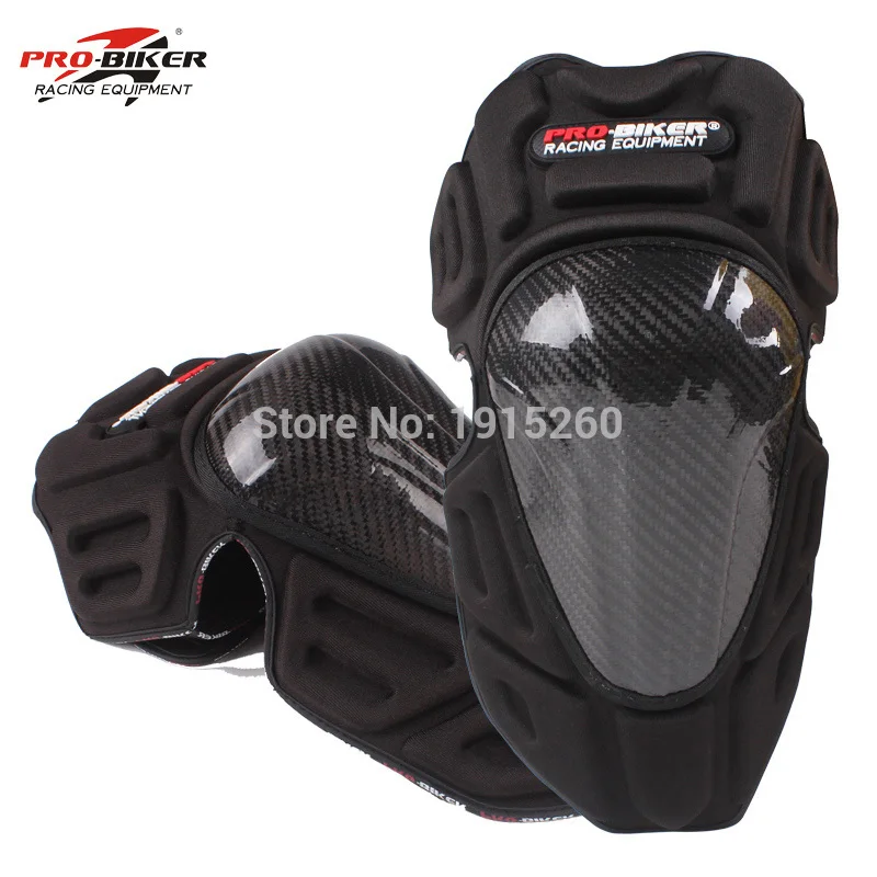 New Brand Carbon Fiber Motorcycle Knee Pads Motocross off road Racing knee Protector Motorbike Knee Guard