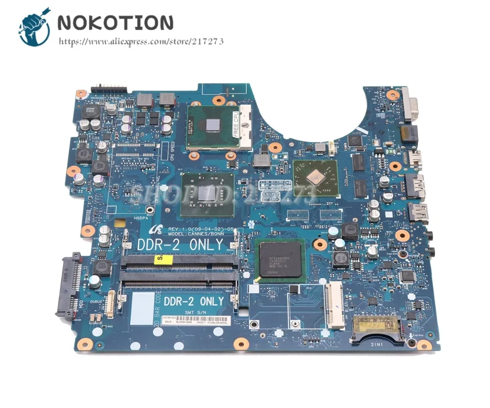 NOKOTION для samsung NP-R720 R720 Материнская плата ноутбука DDR2 процессор BA92-05637A BA92-05637B BA41-01060A BA41-01061A BA41-01062A