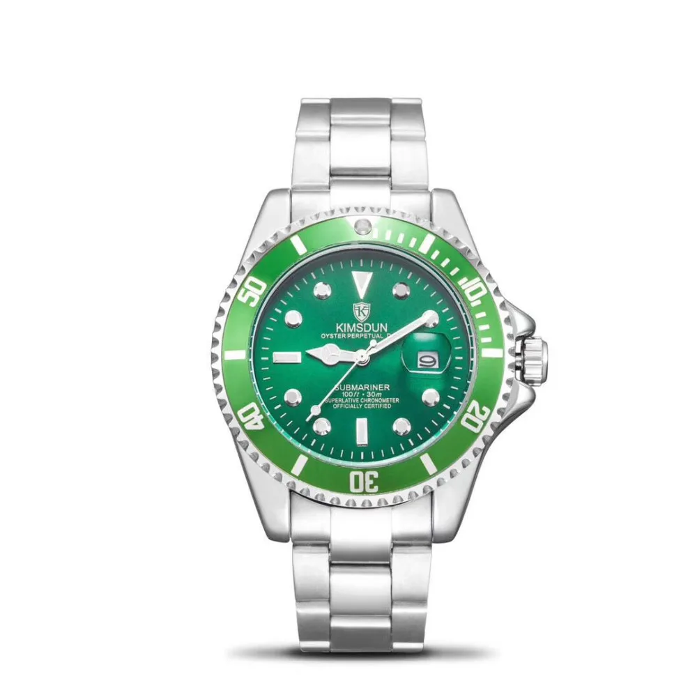 

KIMSDUN Automatic Machine Core Head Watches Montre rol big size promation hight quality