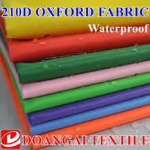 100*150cm size Waterproof Polyester oxford fabric.cover cloth.fabric for tent 210D oxford fabric