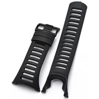 

Replacement Strap for SUUNTO Ambit 24mm Men Watch Rubber Band Strap Men Bracelets Black Buckle with Tool
