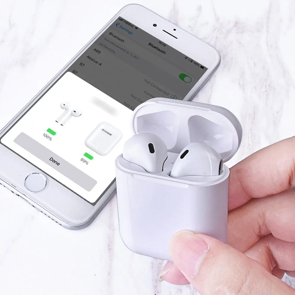

New i20 TWS i30 TWS Earphone Pop up Window 1:1 Clone Sport Bluetooth Earbuds Wireless Earpods pk i60 XY Pods for Drop Shipping