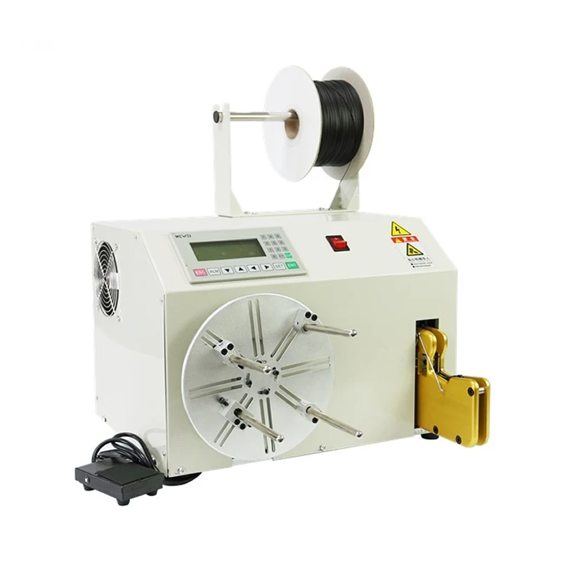 Automatic Wire Coil Winding Machine Cable Binding Tie Machine for