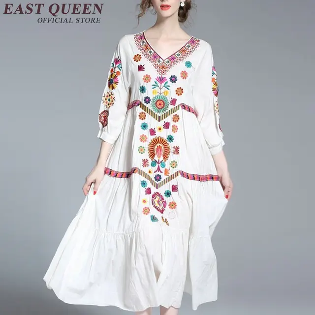 Mexican Embroidered Dress