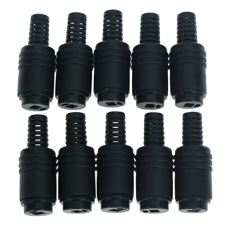 

10Pcs Black 2 Pin Din Female Plug Hifi Loudspeaker Connectors For Speaker