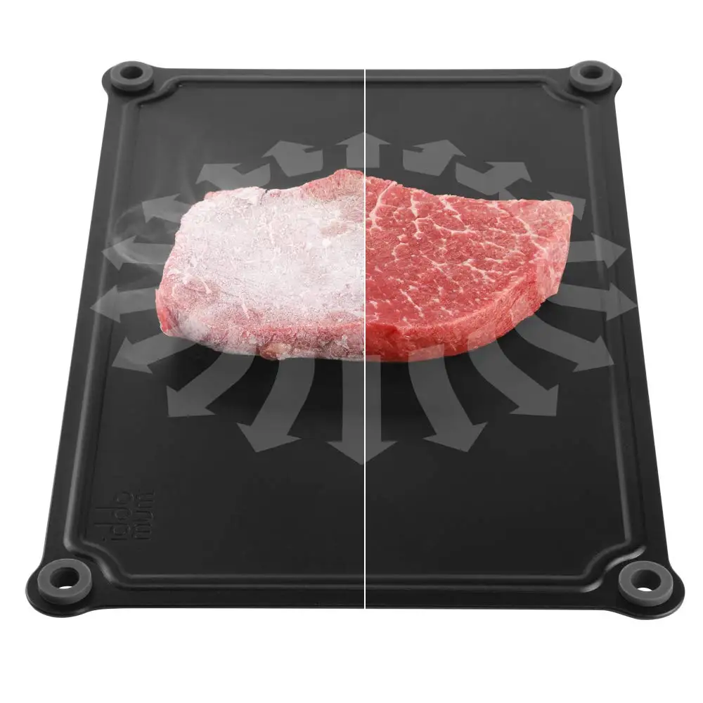 

IDDOMUM Defrosting Tray Thaw Frozen Food Meat Fruit Quick Defrosting Plate Board Defrost Kitchen Gadget Tool Double-sided Use
