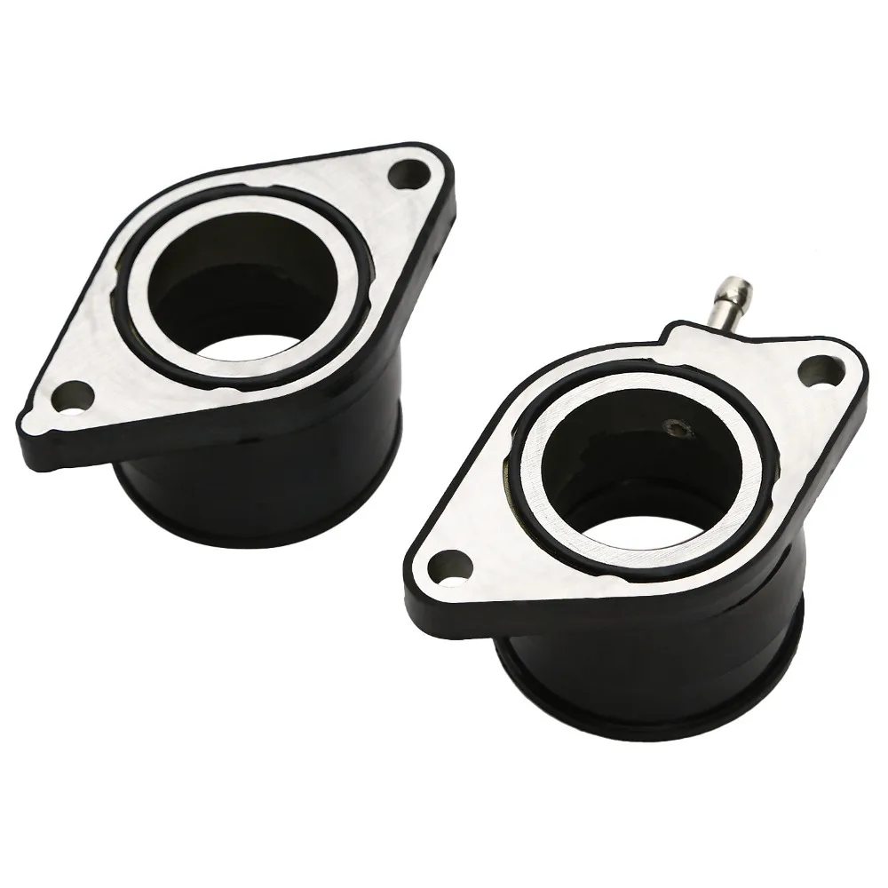 2Pack Lot Motorcycle Carburetor Intake Carb Interface Manifold Boot